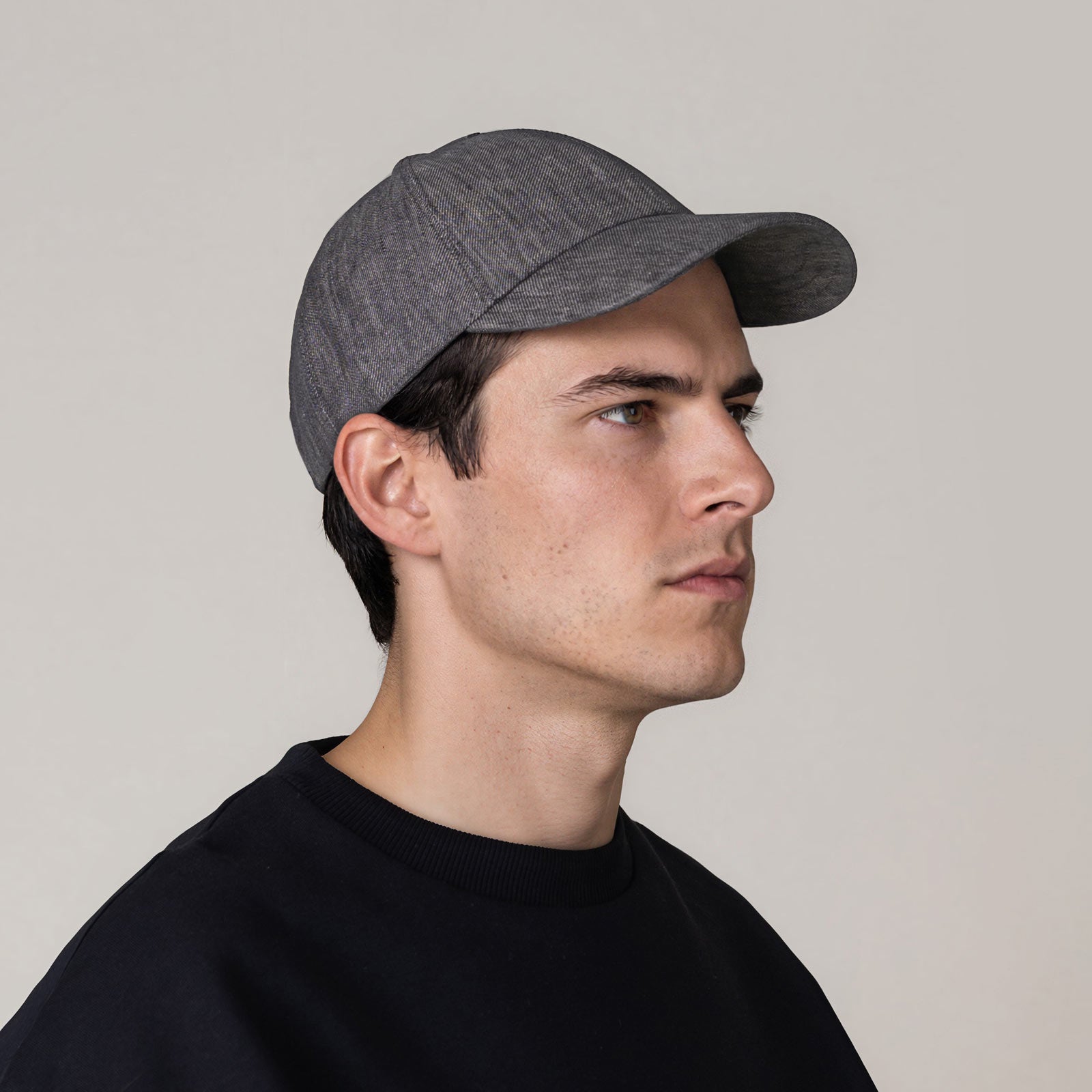 GLIN-Artisanal-Cap_Brown_man_side-detail