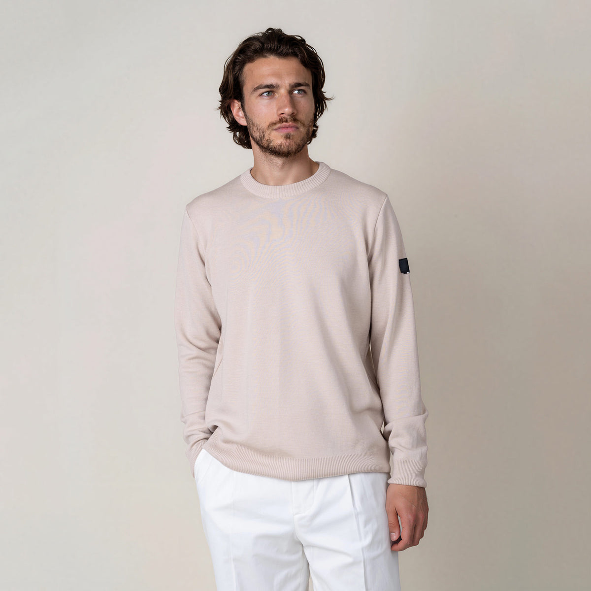 LEGNA-Sweater-Midweight_man_beige_front #color_beige