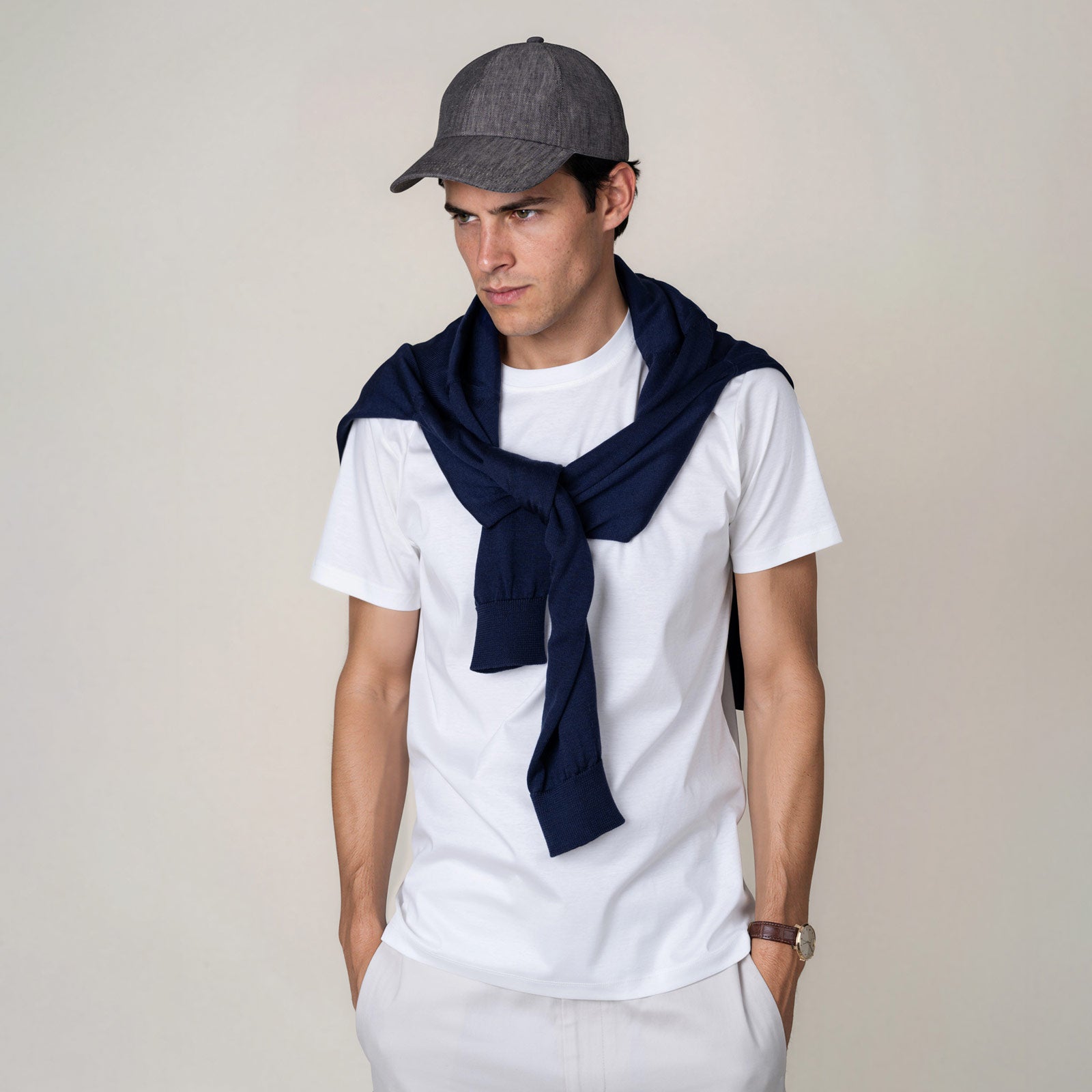 GLIN-Artisanal-Cap_Brown_man_front-side