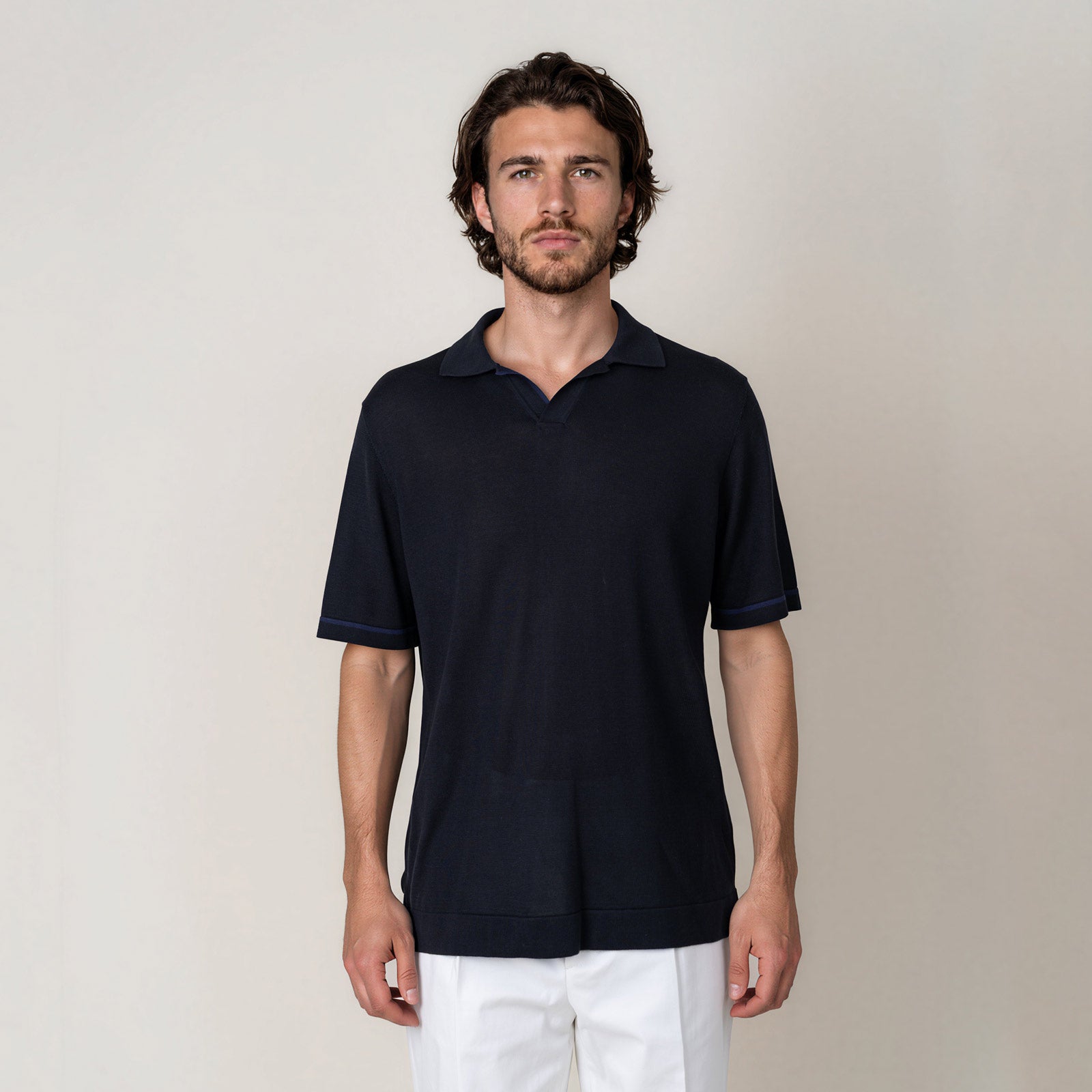 LEGNA Knit Polo