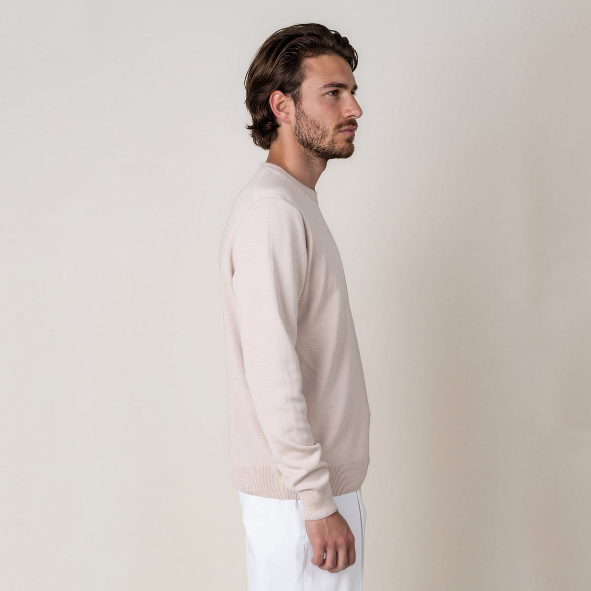 LEGNA-Sweater-Midweight_man_beige_side2 #color_beige