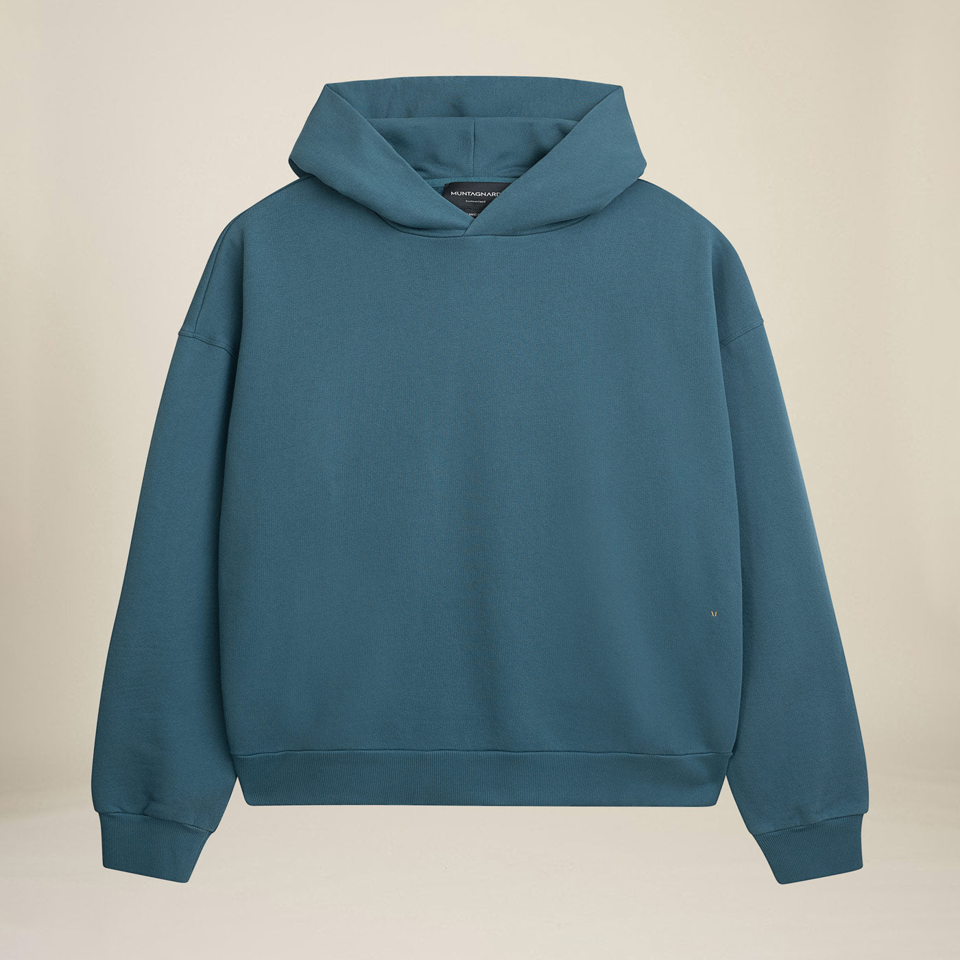 MANGOLA-Hoodie-Relaxed_blue-green_front #color_petrol