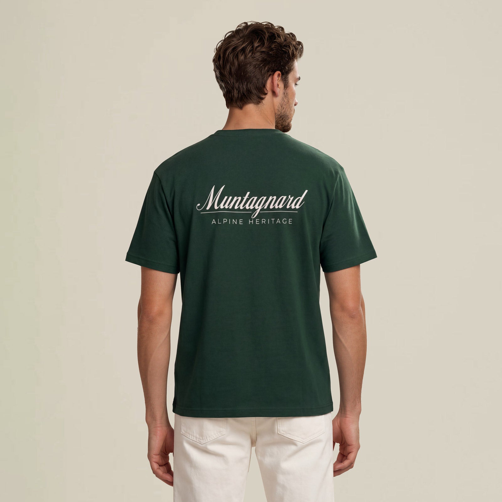 MANGOLA-T-Shirt-Relaxed_man_dark-green_back #color_dark green