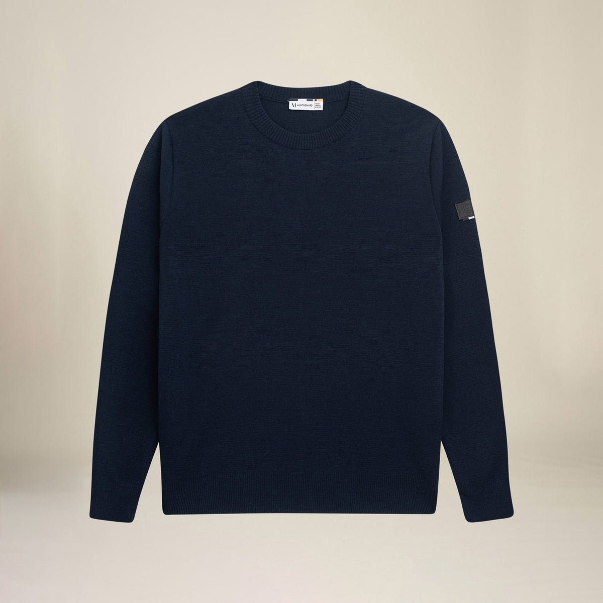 Milano-Knit-Strickpullover-LEGNA-MERINO_blue_front2 #color_dark blue